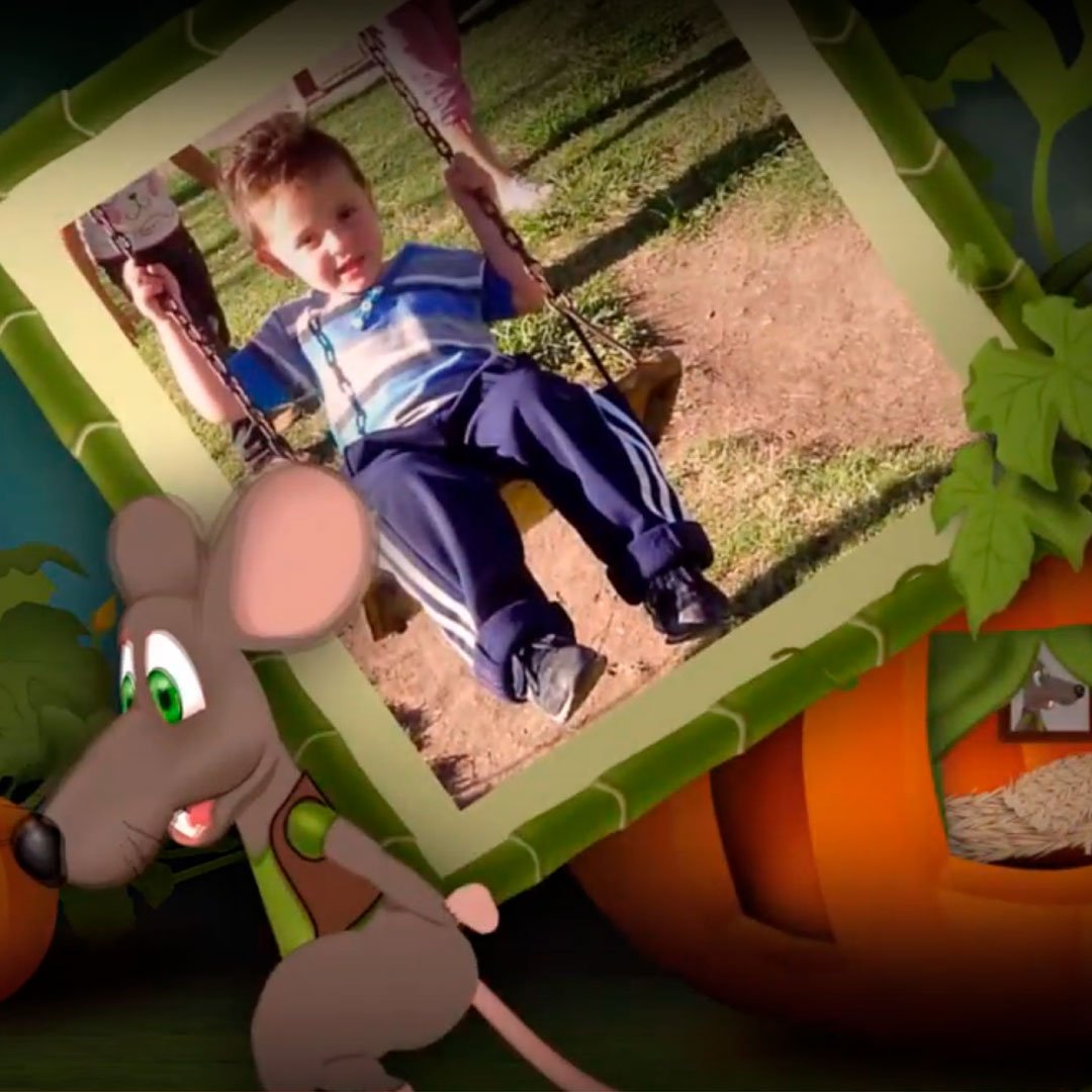 Video de cumpleaños número 8 infantil